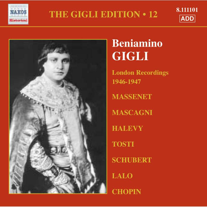 Picture of Beniamino Gigli - Gigli Edition Vol. 12