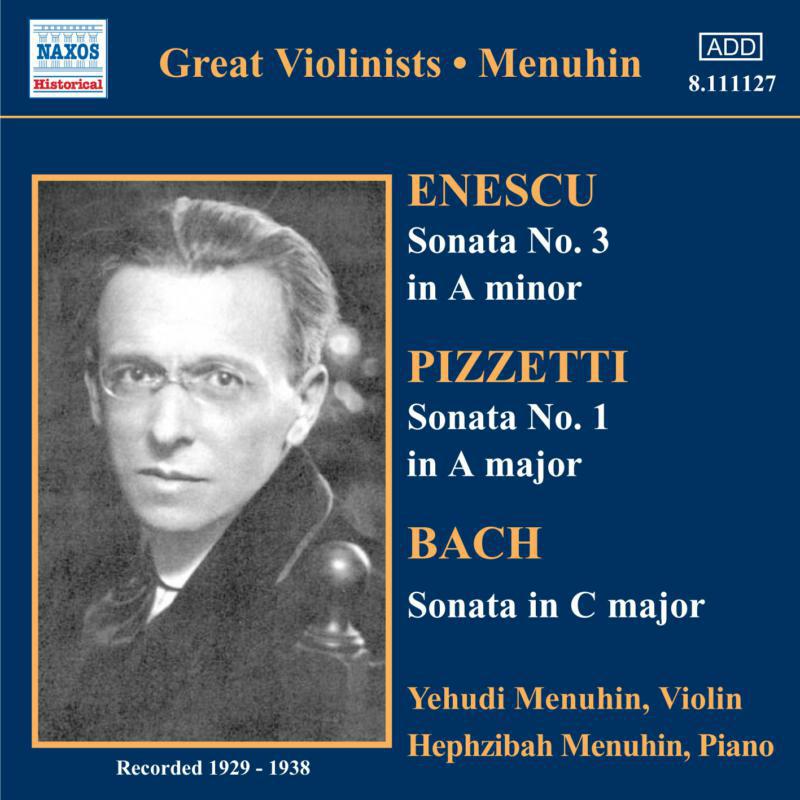 Picture of Yehudi & Hephzibah Menuhin - Menuhin Sonatas Vol. 5