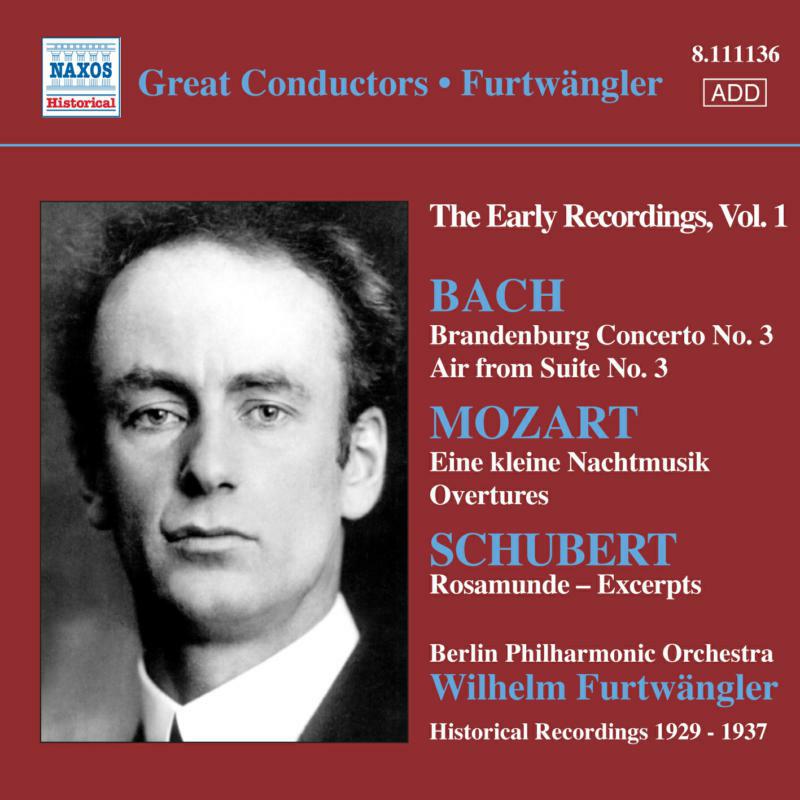 Picture of Berlin Po:Furtwangler - BACH / MOZART / SCHUBERT: Orchestral Works