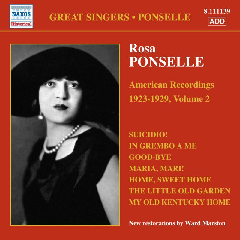 Picture of Rosa Ponselle - PONSELLE, Rosa: American Recordings, Vol. 2