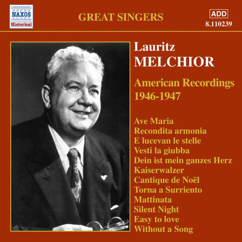 Picture of Various - MELCHIOR, Lauritz: American Recordings