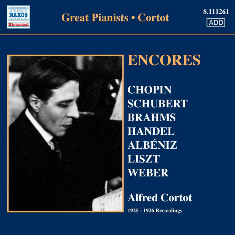 Picture of Cortot - Chopin, Liszt, Brahms, Albeniz: Encores