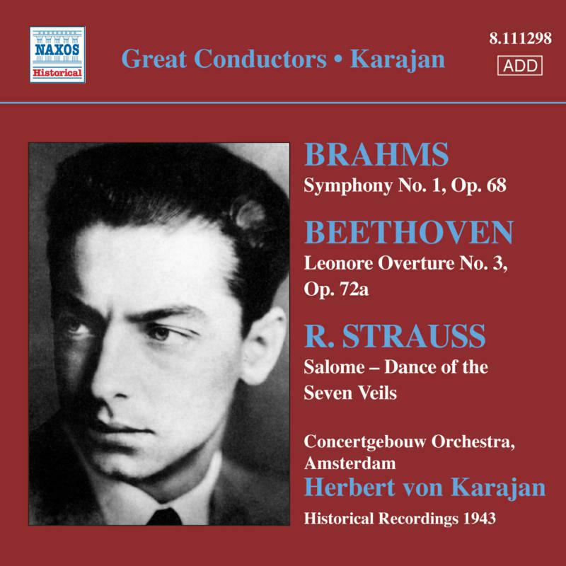 Picture of Concertgebouw Orch:Karajan - BRAHMS: SYMPHONY NO.1