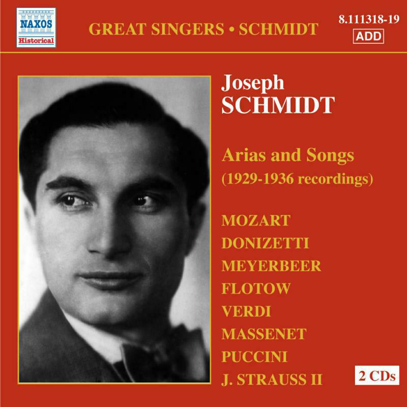 Picture of Various - SCHMIDT, JOSEPH: Operatic Songs and Arias Recordings