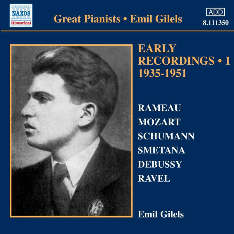 Picture of Gilels - GILELS: EARLY RECORDINGS VOL. 1