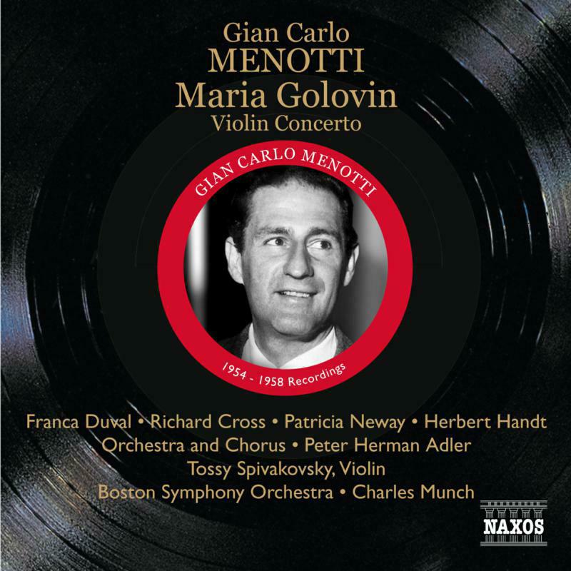 Picture of Menotti - Menotti: Golovin/ Violin Concerto