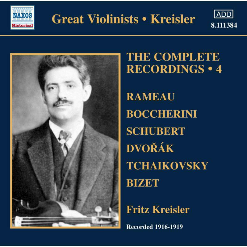 Picture of Fritz Kreisler - Various: Kreisler Edition Volume 4