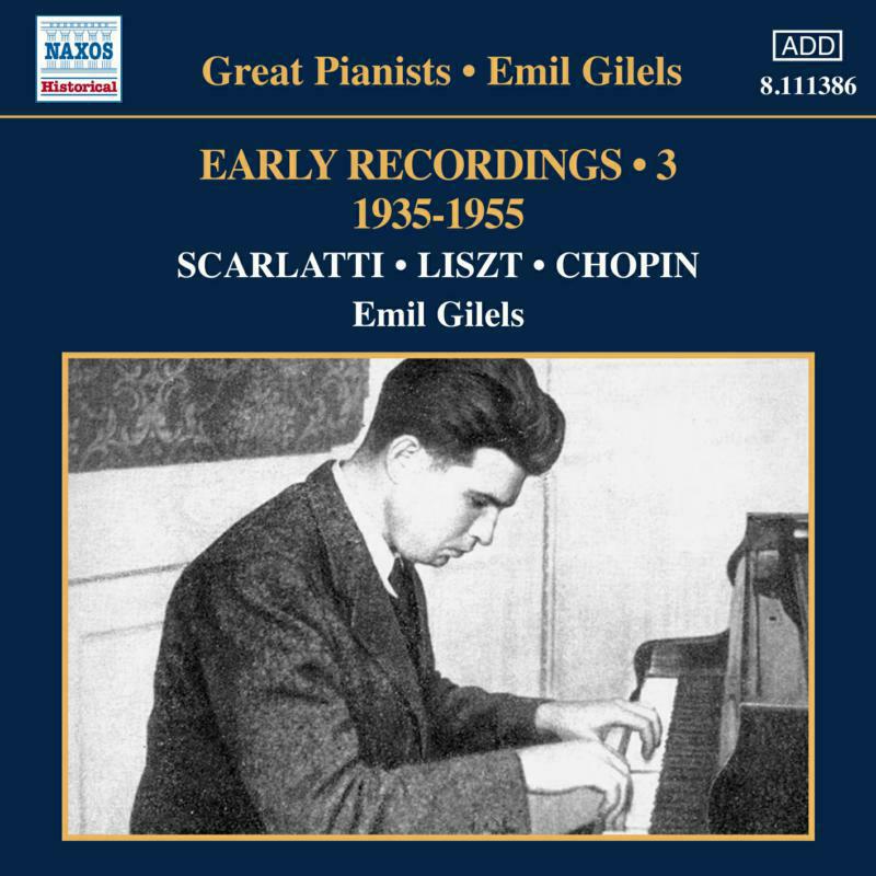 Picture of Emil Gilels - Emil Gilels Recordings Vol 3