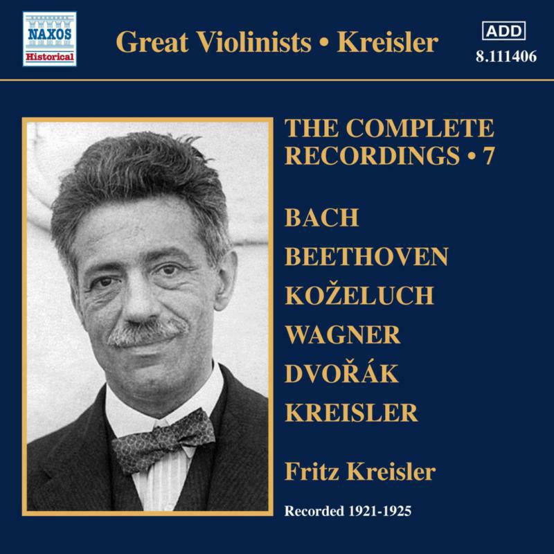 Picture of Fritz Kreisler - Var: Kreisler Recordings 7