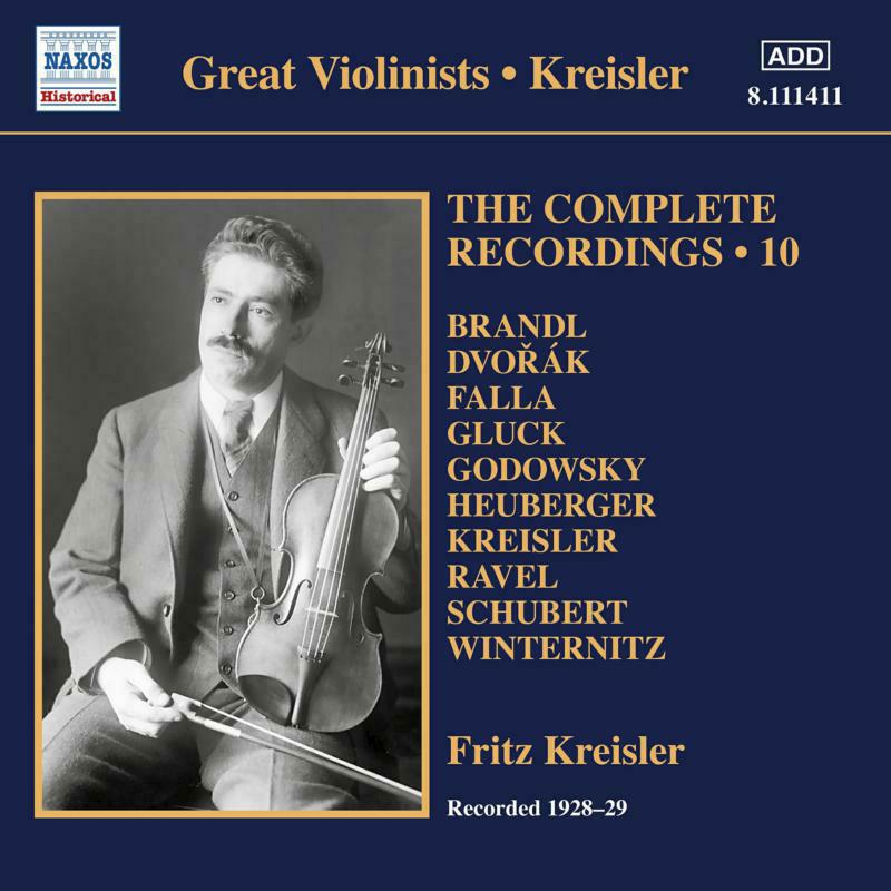 Picture of Kreisler/Lamson - Fritz Kreisler: The Complete Recordings Vol. 10