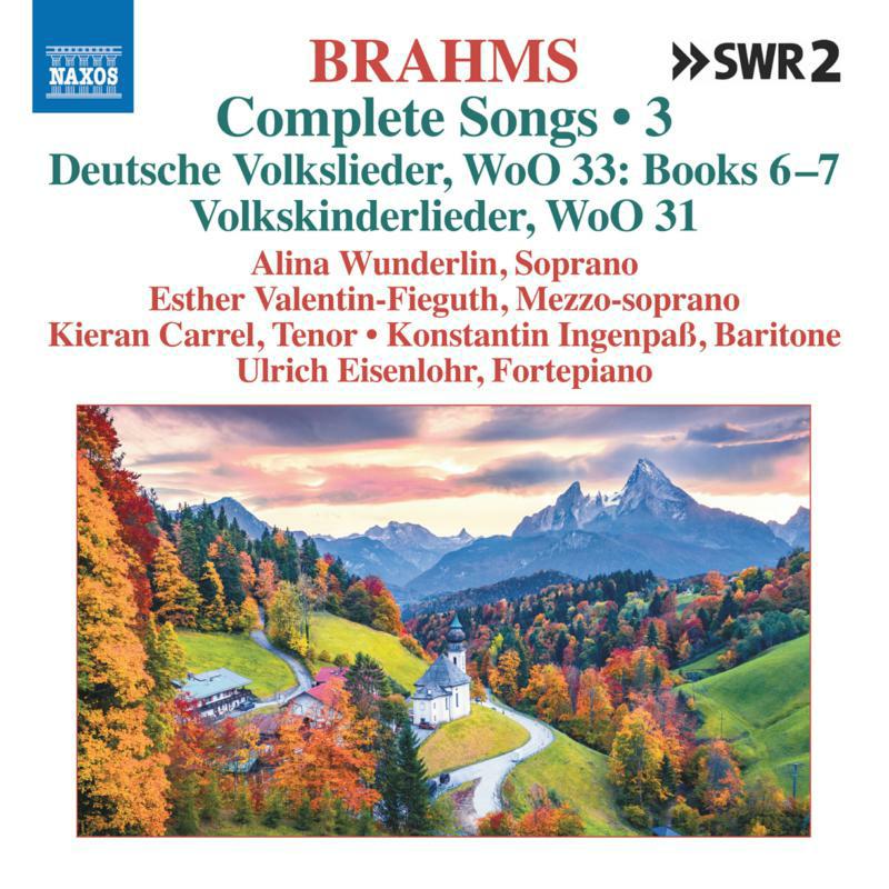 Picture of WUNDERLIN/CARREL/EISENLOHR - BRAHMS:COMPLETE SONGS VOL 3