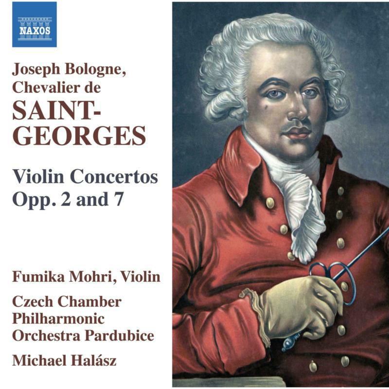 Picture of Fumika Mohri; Czech Chamber Philharmonic Orchestra Pardubice; Michael Halasz - Joseph Bologne Chevalier de Saint-Georges: Violin Concertos, Opp. 2 and 7