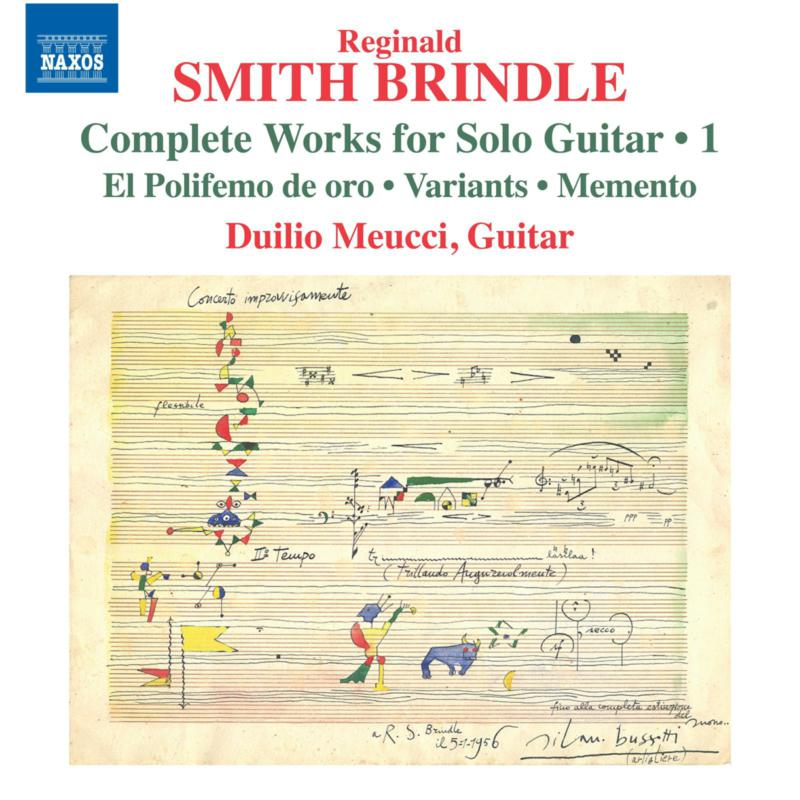 Picture of Duilio Meucci - Reginald Smith Brindle: Complete Works for Solo Guitar, Vol. 1 - El Polifemo de oro; Variants; Memento