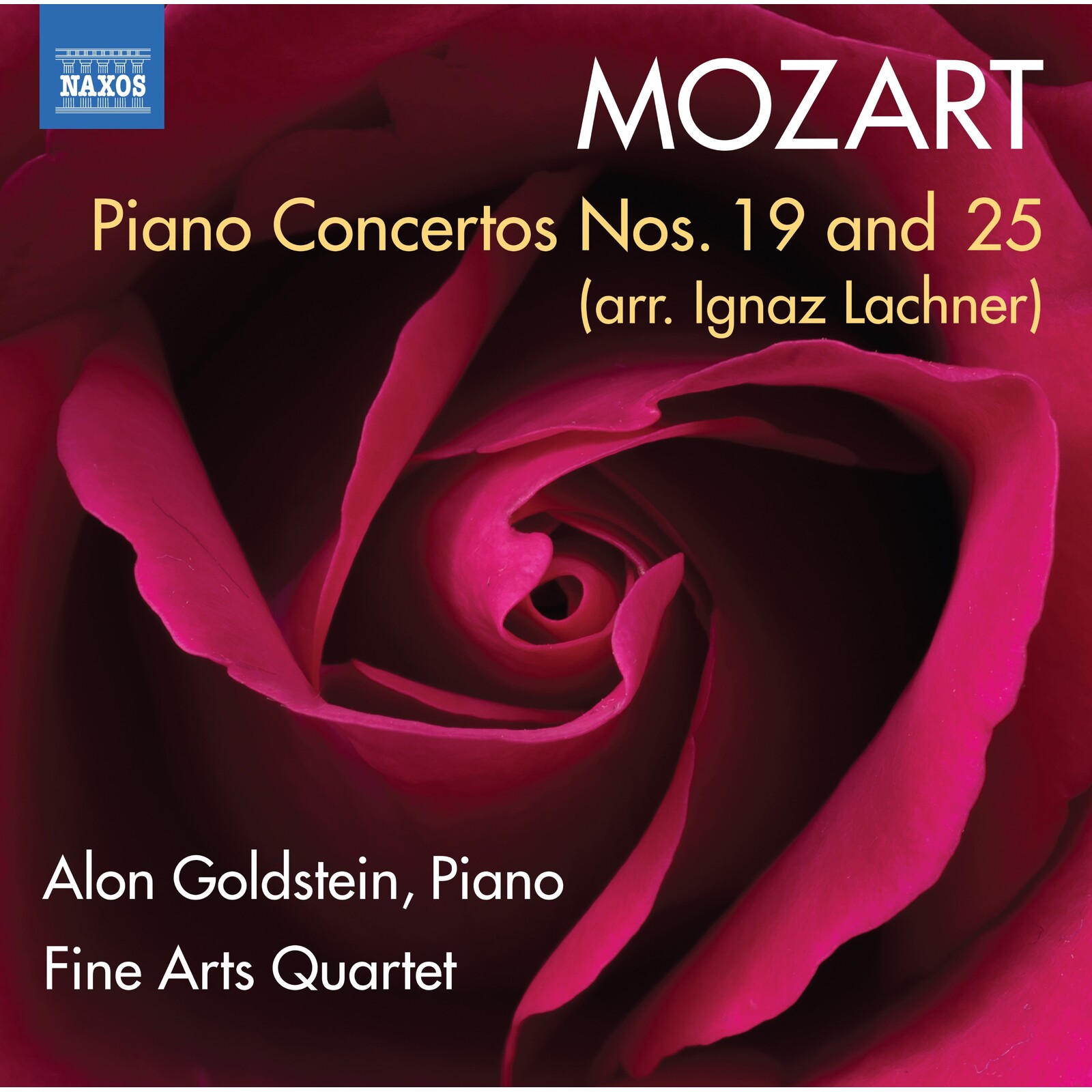Picture of Fine Arts Quartet; Alon Goldstein - Wolfgang Amadeus Mozart: Piano Concertos Nos. 19 and 25