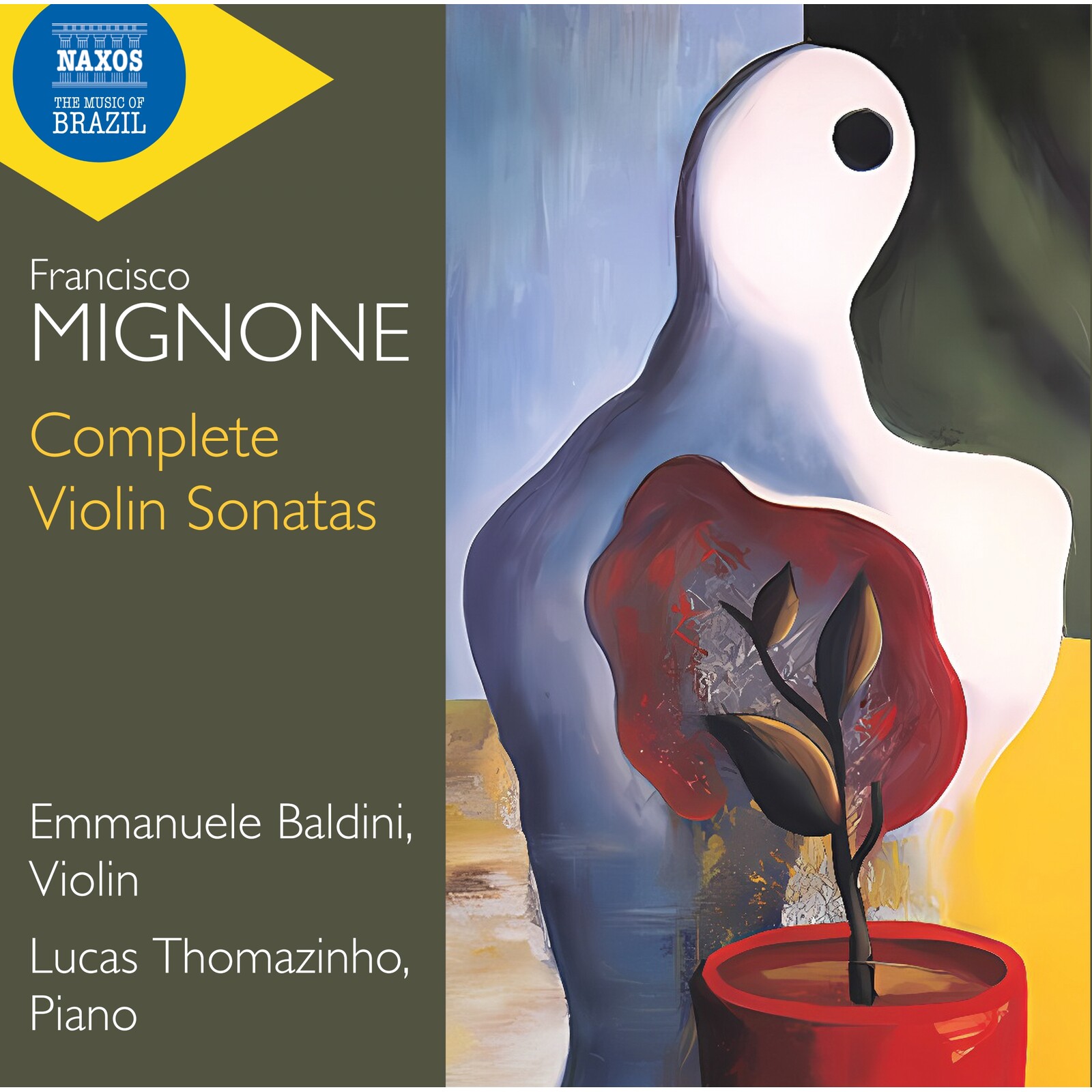 Picture of Emmanuele Baldini; Lucas Thomazinho - Francisco Mignone: Complete Violin Sonatas