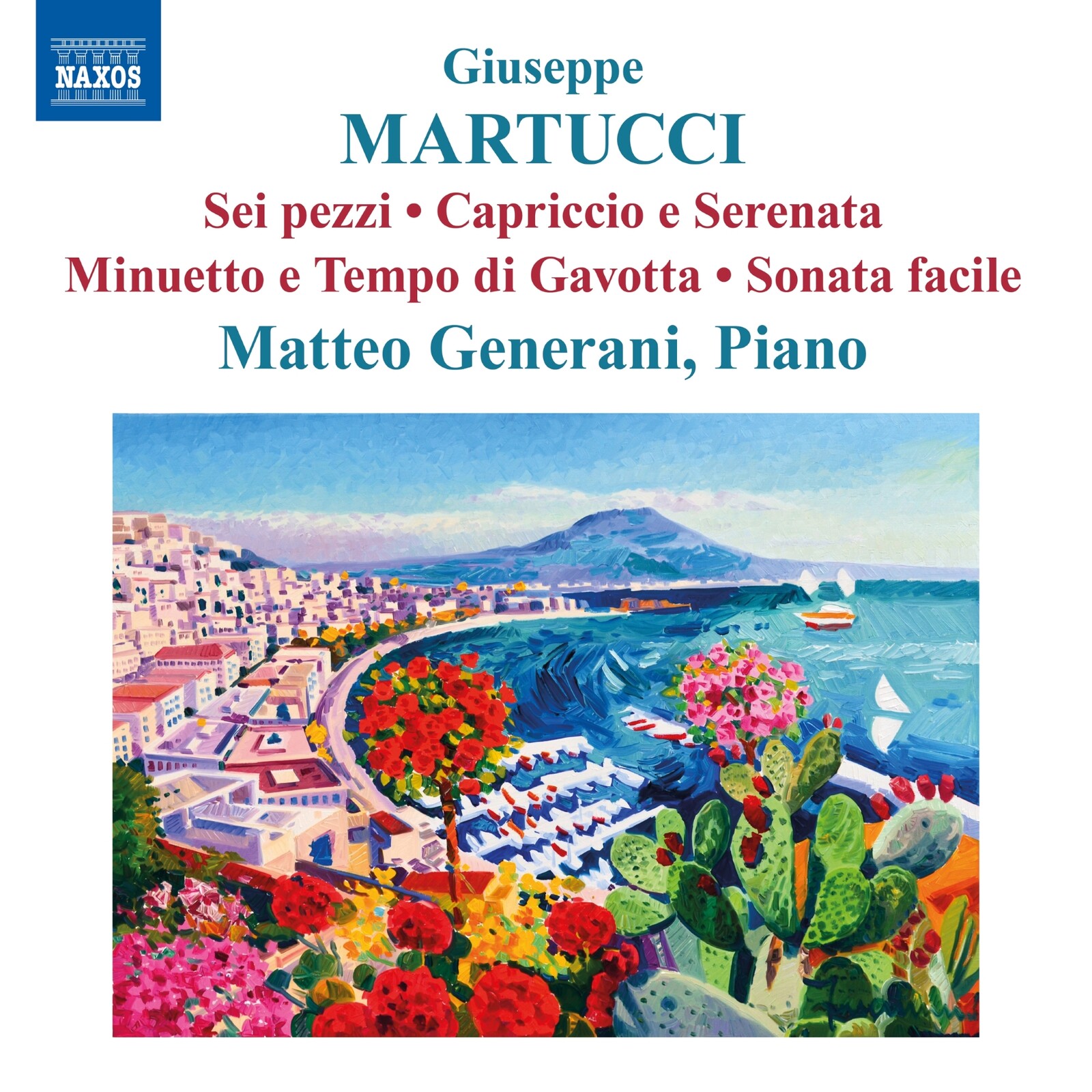 Picture of Matteo Generani - Giuseppe Martucci: Sei pezzi; Capriccio e Serenata; Minuetto e Tempo di Gavotta; Sonata facile