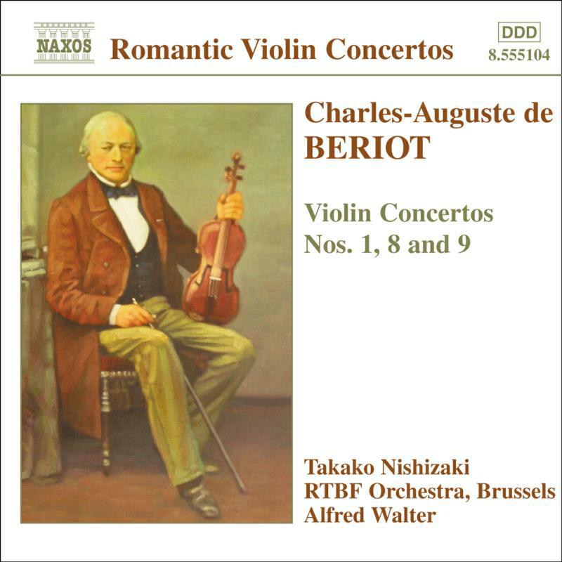 Picture of Nishizaki:Rtbf So Brussels - BERIOT: Violin Concertos Nos. 1, 8 and 9