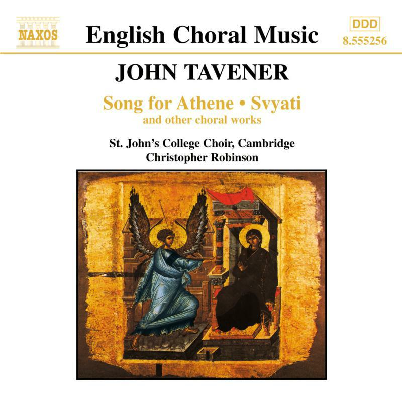 Picture of St Johns:Robinson - TAVENER: Song for Athene / Svyati