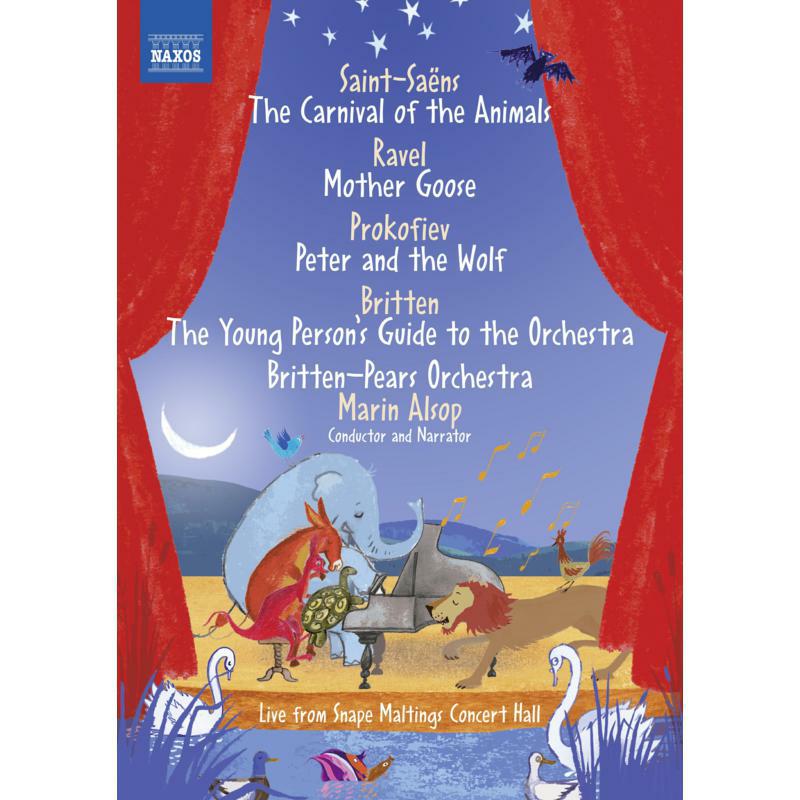 Picture of Britten-Pears Orc/Alsop - Camille Saint-Sa?ns: The Carnival of the Animals, Maurice Ravel: Mother Goose, Sergey Prokofiev: Peter and the Wolf, Ben