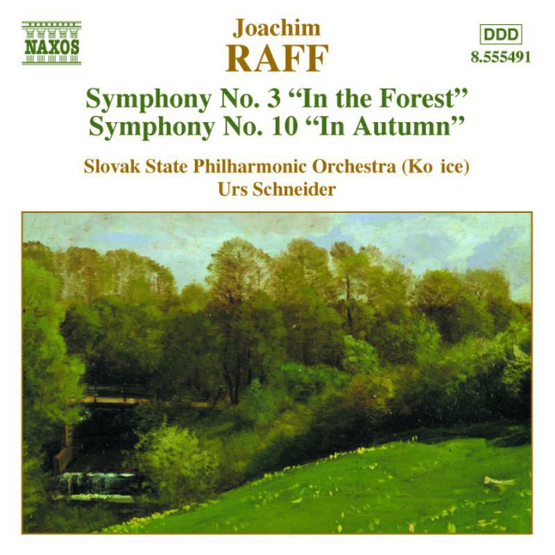 Picture of Slovak Spo:Schneider - RAFF: Symphonies Nos. 3 and 10