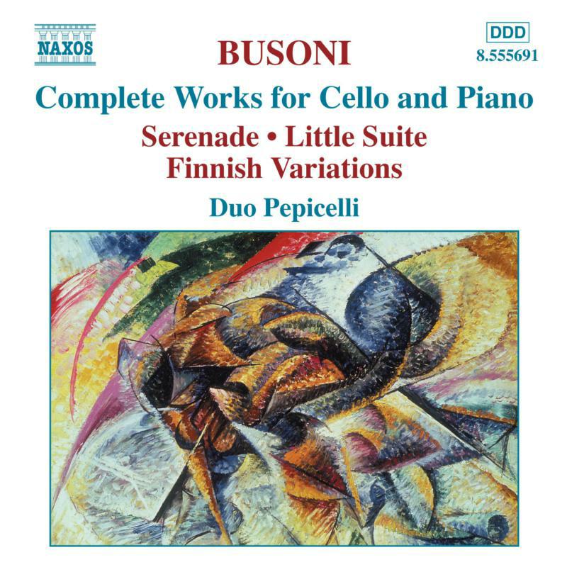 Picture of Duo Pepicelli - BUSONI: Works for Cello and Piano