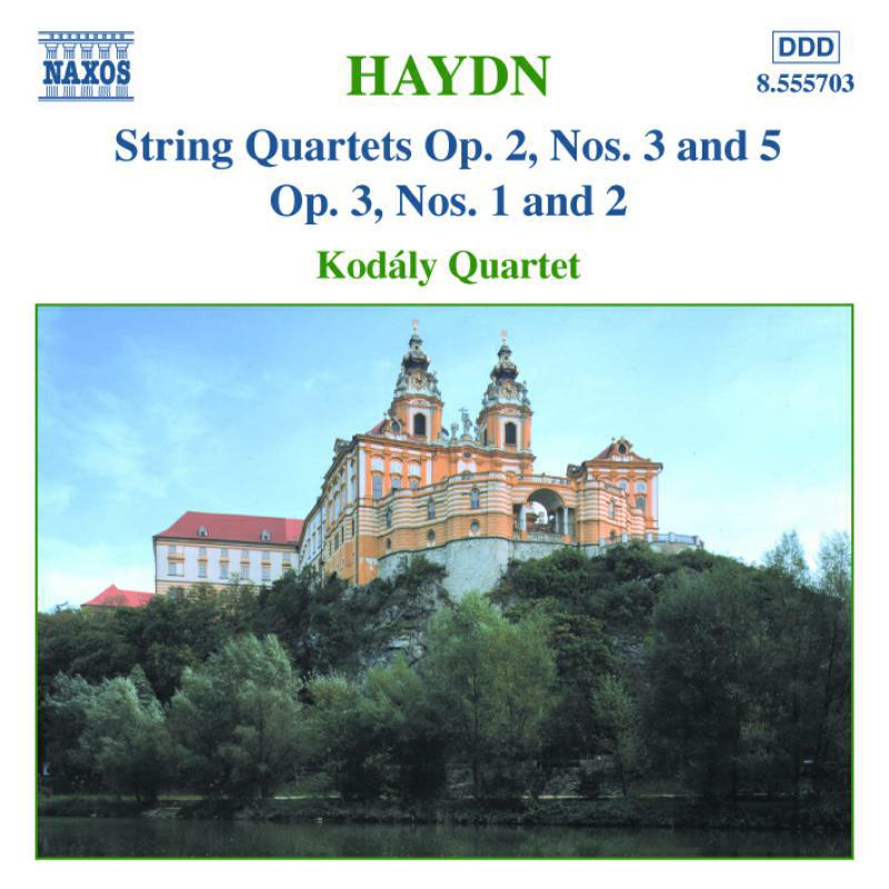Picture of Kodaly 4Tet - HAYDN: String Quartets Op. 2, Nos. 3 and 5 / Op. 3, Nos. 1-2