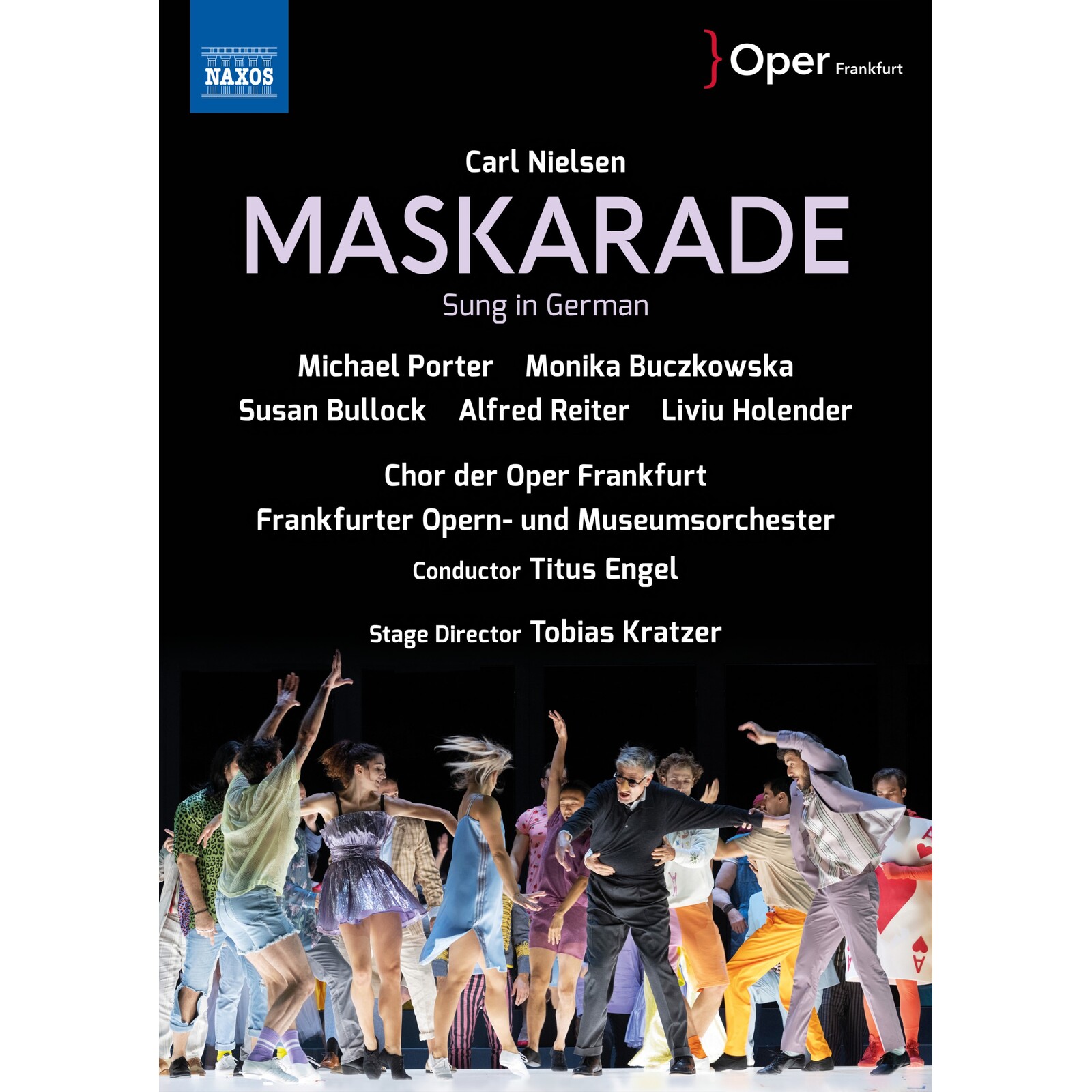 Picture of Monika Buczkowska; Susan Bullock; Michael Porter; Liviu Holender; Alfred Reiter; Chor der Frankfurt; Frankfurter Opern-und Museumorchester; Tobias Kratzer; Titus Engel - Carl Nielsen: Maskarade