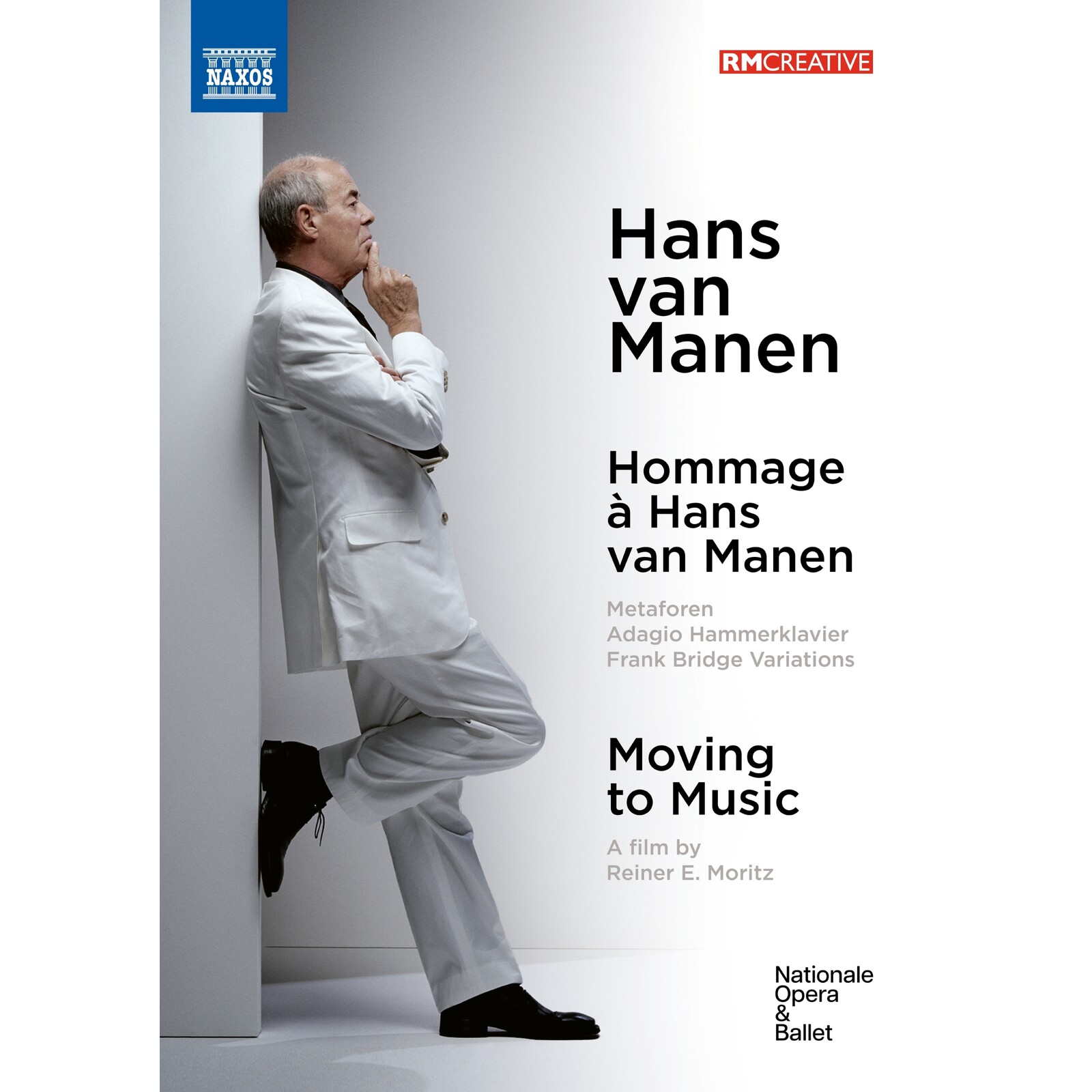 Picture of Dutch National Ballet; Hans van Manen; Reiner E. Moritz - Moving to Music (a film by Reiner E. Moritz) & Hommage a Hans van Manen (Metaforen; Adagio Hammerklavier; Frank Bridge Variations)