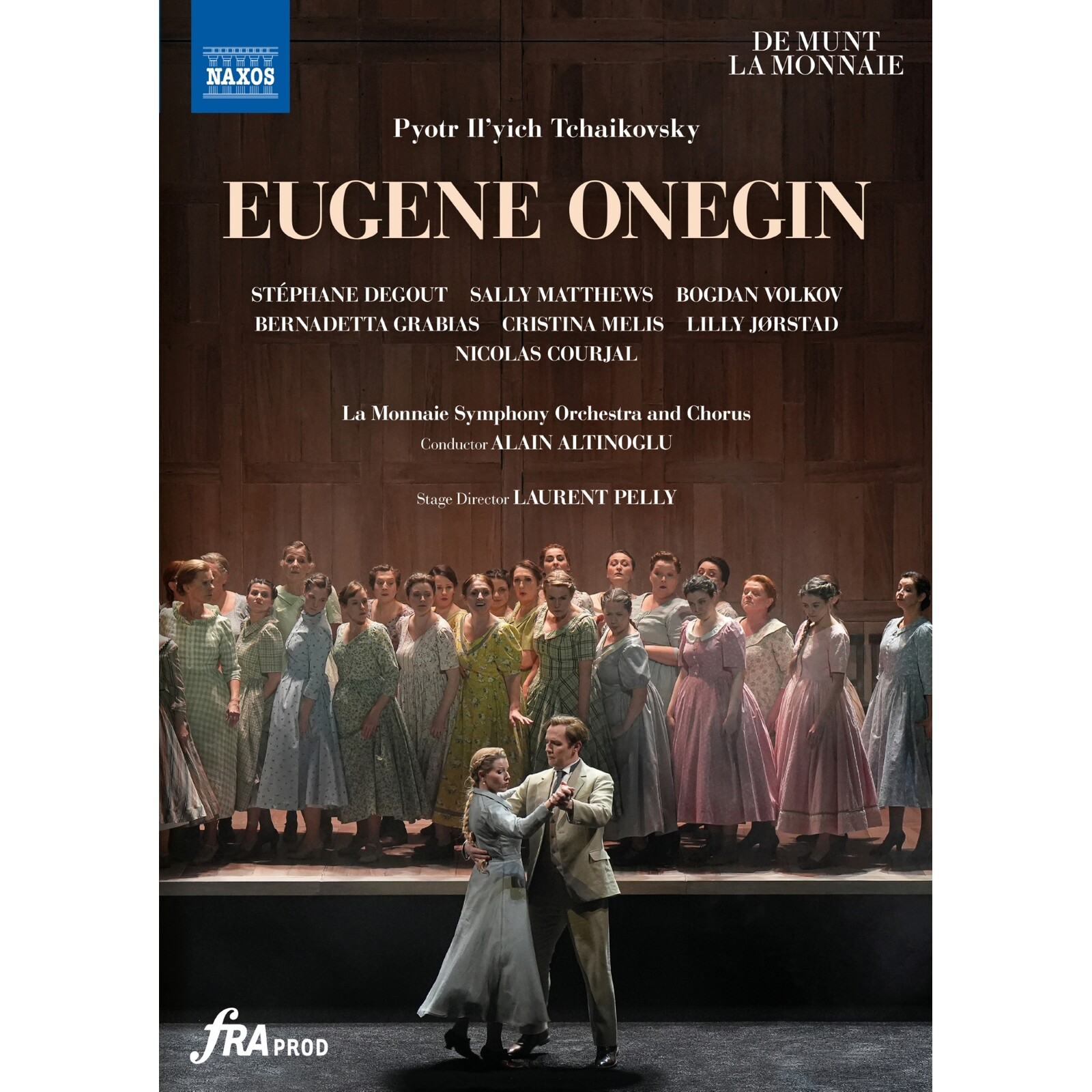 Picture of Sally Matthews; Bernadetta Grabias; Cristina Melis; Lilly Jorstad; Bogdan Volkov; Stephane Degout; Nicolas Courjal; La Monnaie Symphony Orchestra and Chorus; Laurent Pelly; Alain Altinoglu - Pyotr Il'yich Tchaikovsky: Eugene Onegin