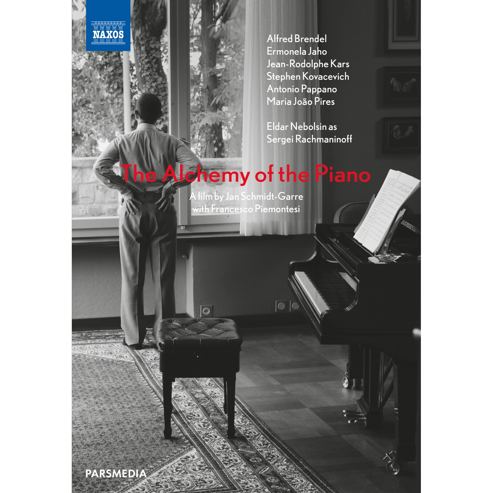 Picture of Francesco Piemontesi; Alfred Brendel; Ermonela Jaho; Jean-Rodolohe Kars; Stephen Kovacevich; Antonio Pappano; Maria Joao Pires; Eldar Nebolsin; Yulianna Avdeeva; Zlata Chochieva; Benjamin Heisenberg; Marieke Schroeder; Erwin Sturzer - The Alchemy of the Piano - A film by Jan Schmidt-Garre with Francesco Piemontesi