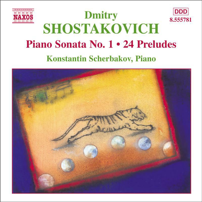 Picture of Scherbakov - SHOSTAKOVICH: Piano Sonata No. 1 / 24 Preludes