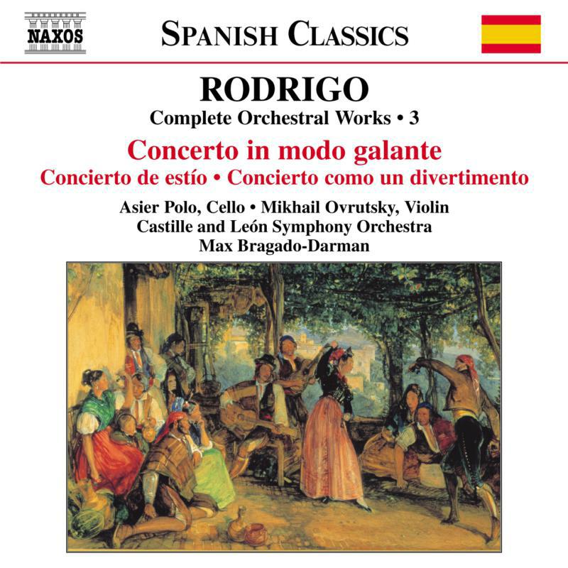 Picture of Soloists:Castille Leon So - RODRIGO: Concierto in Modo Galante / Concierto de Estio