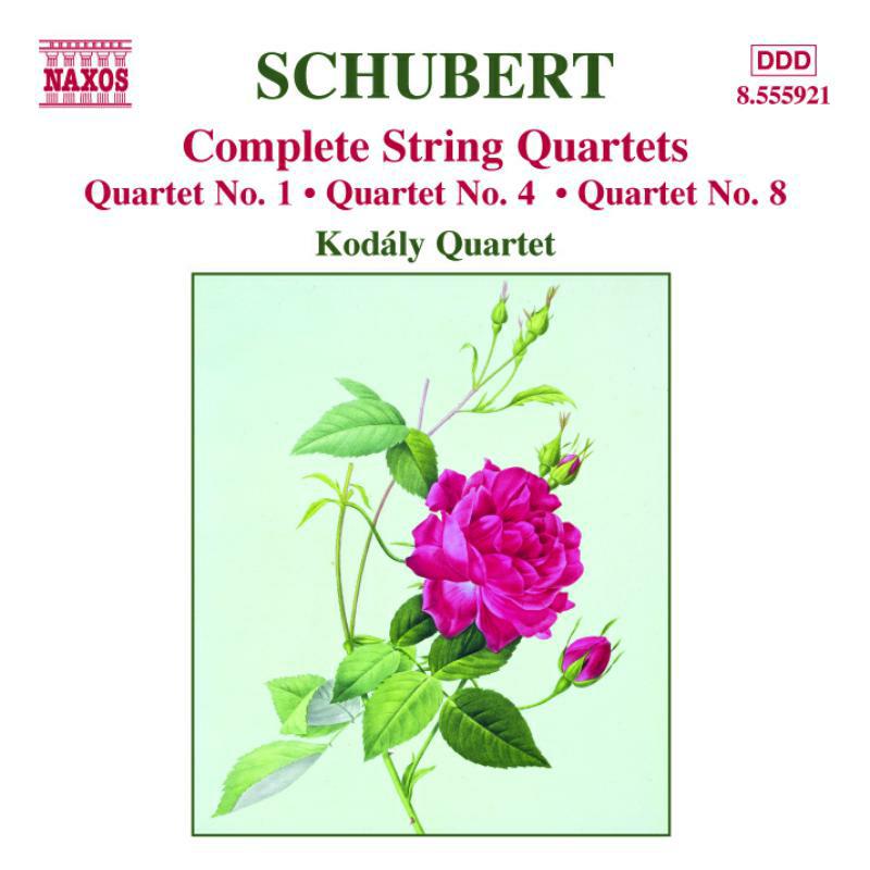 Picture of Kodaly 4Tet - SCHUBERT: String Quartets Nos. 1, 4 and 8
