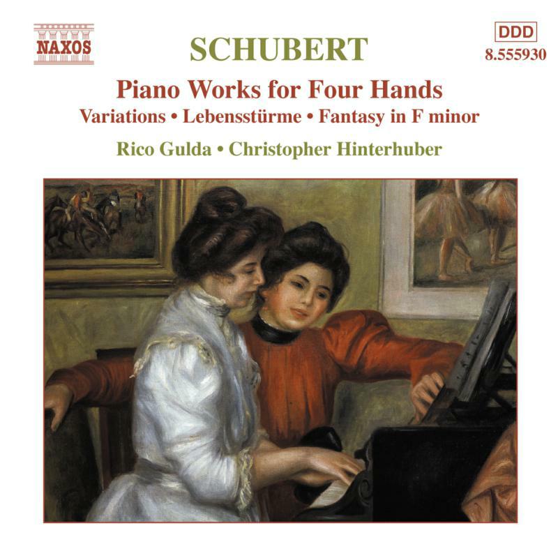 Picture of Gulda:Hinterhuber - SCHUBERT: Piano Works for Four Hands, Vol. 4
