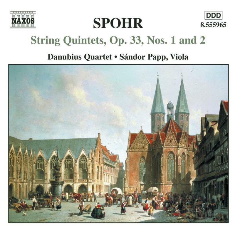 Picture of Papp:Danubius 4Tet - SPOHR: String Quintets Op. 33, Nos. 1 and 2