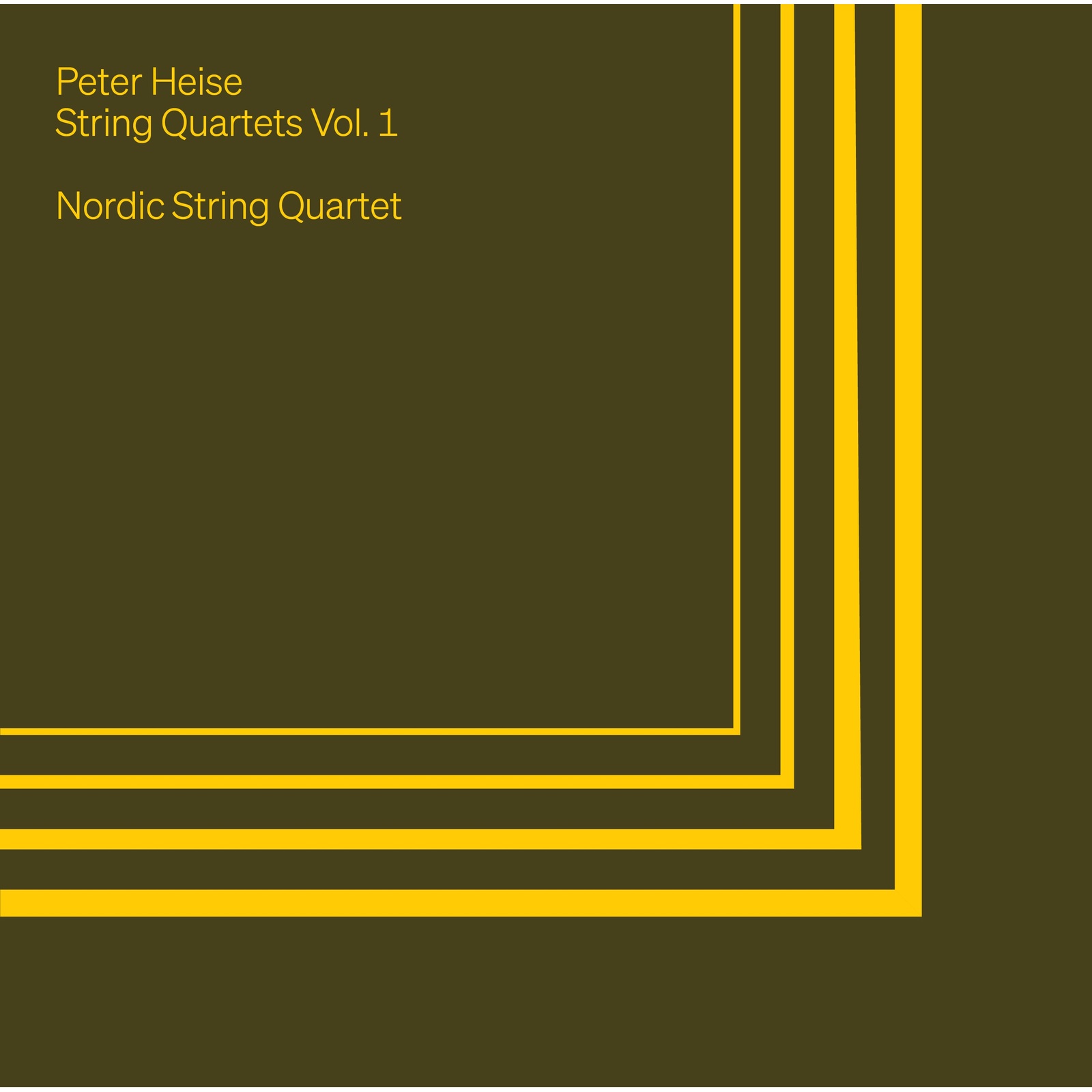 Picture of Nordic String Quartet - Peter Heise: The String Quartets Vol. 1