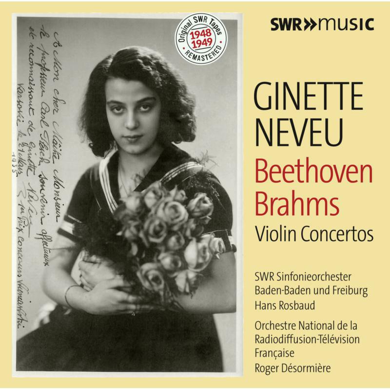 Picture of Ginette Neveu/Hans Rosbaud - Beethoven/Brahms:Neveu Plays