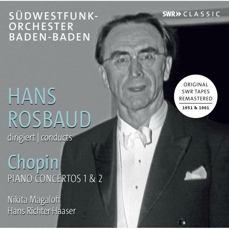Picture of Rosbaud/Magaloff - Hans Rosbaud conducts Chopin: Piano Concertos No. 1 & 2