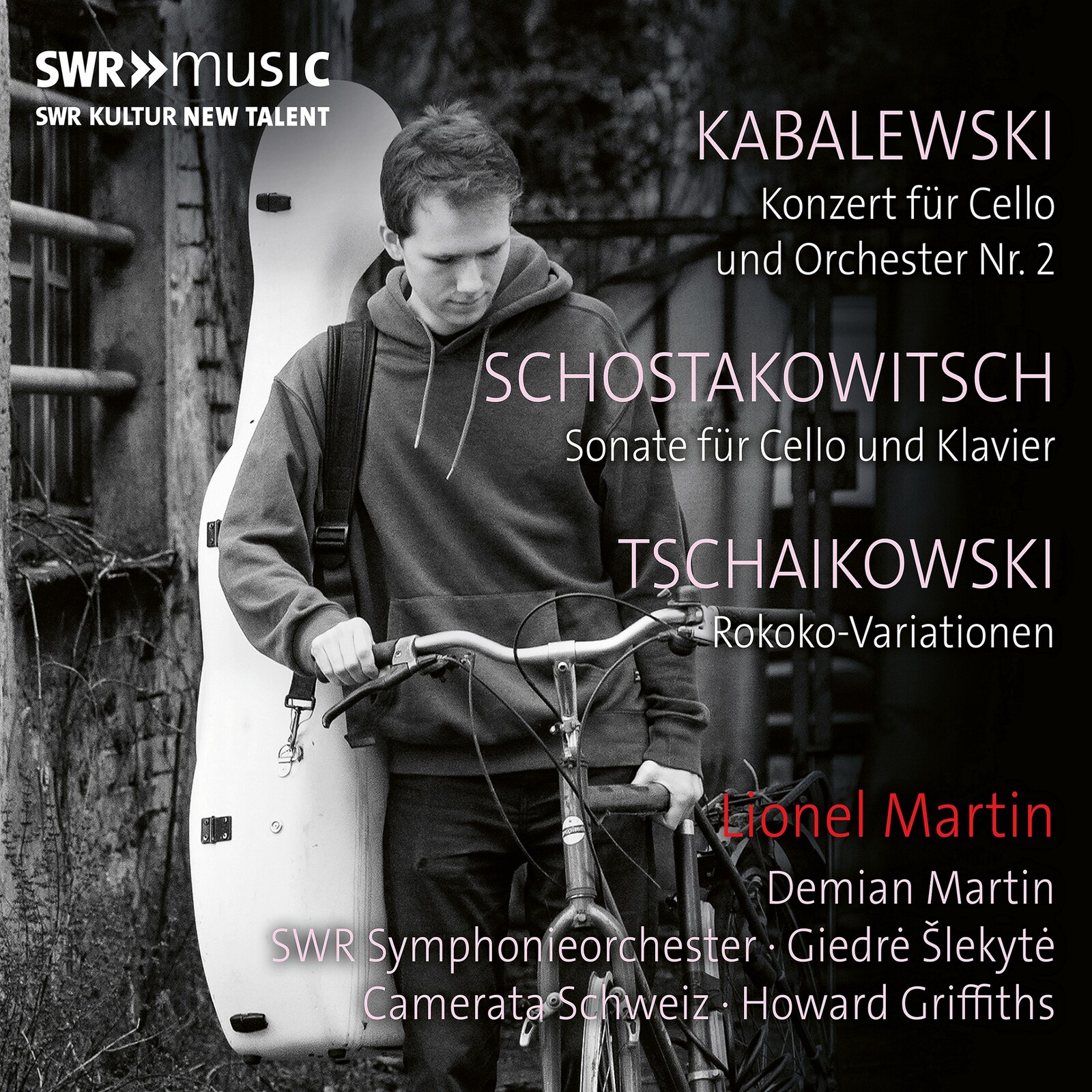 Picture of Lionel Martin; Demian Martin; SWR Symphonieorchester; Camerata Schweiz; Giedre Slekyte; Howard Griffiths - SWR Kultur New Talent - Lionel Martin