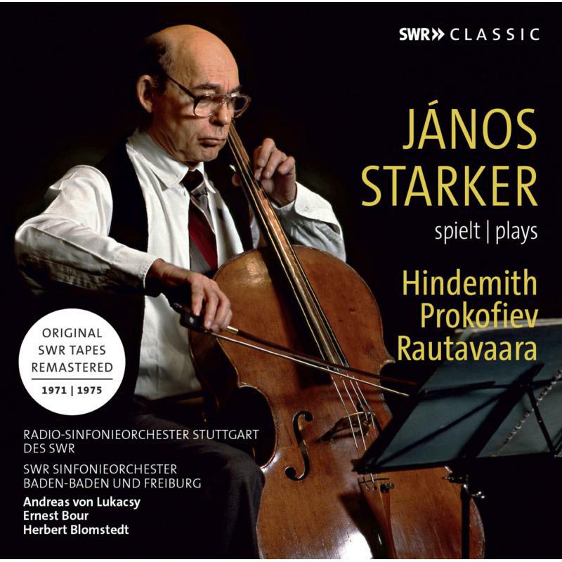 Picture of Various - J�nos Starker plays Cello Concertos by Hindemith, Prokofiev, Rautavaara