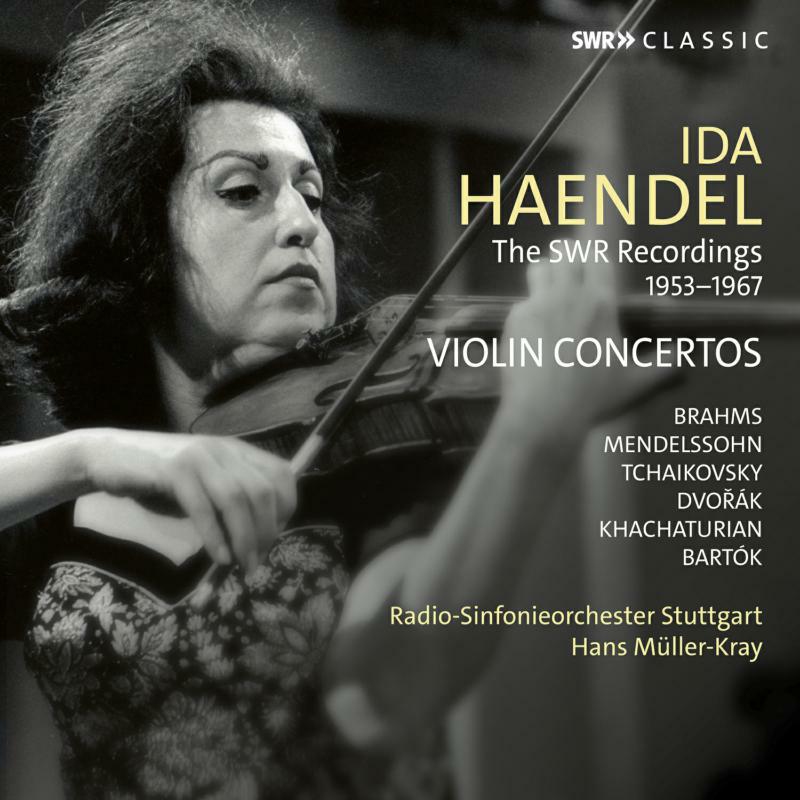 Picture of Ida Haendel - Ida Haendel plays violin concertos (The SWR Recordings 1953 - 1967)