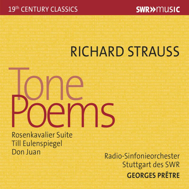 Picture of Rso Stuttgart/Pretre - SWR Century Classics: Richard Straus - Tone Poems