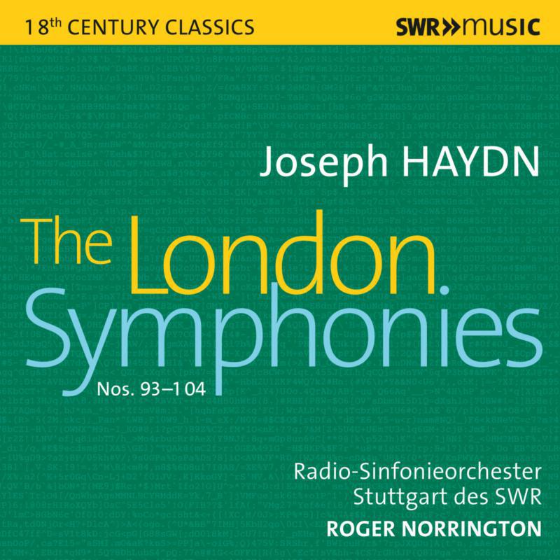 Picture of Norrington/Rss Swr - Joseph Haydn: The London Symphonies Nos. 93-104