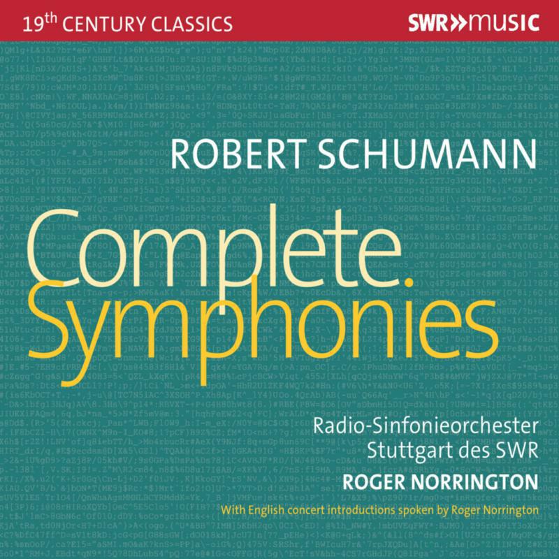 Picture of Norrington/Radio Sinf Orch - Robert Schumann: Complete Symphonies