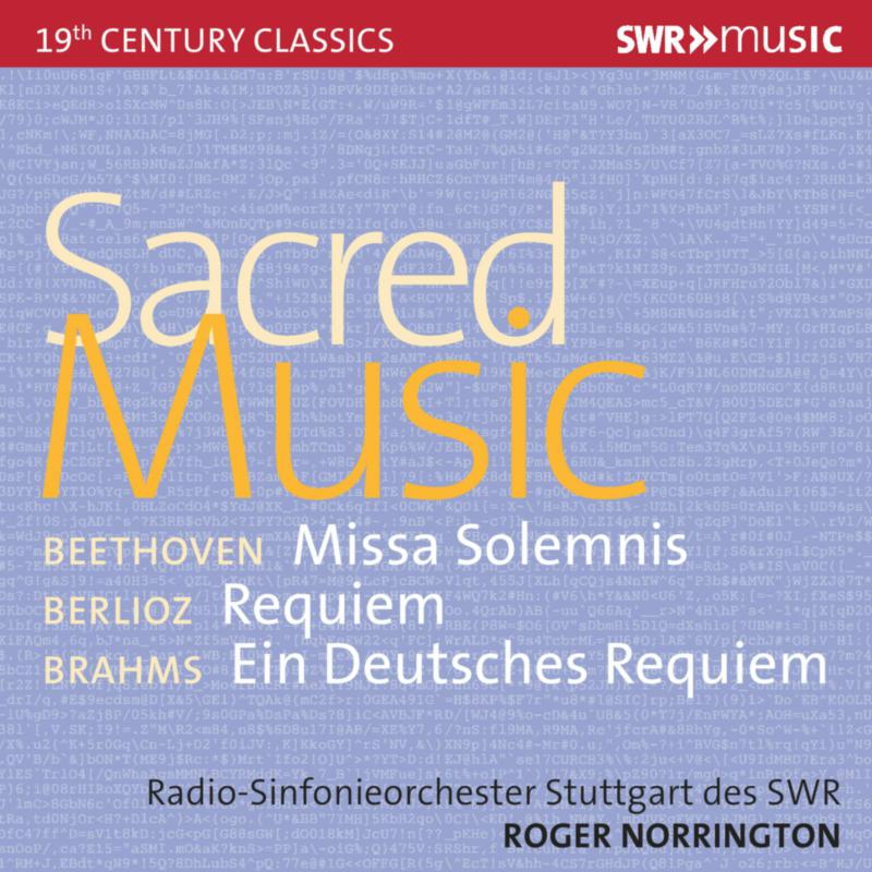 Picture of Radio-Sinfonieorchester Stuttgart des SWR; SWR Vokalensemble; Amanda Halgrimson; Cornelia Kallisch; John Aler; Alastair Miles; Hans Kalafusz; Toby Spence; MDR Rundfunkchor Leipzig; Christina Landshame - Roger Norrington conducts Sacred Music