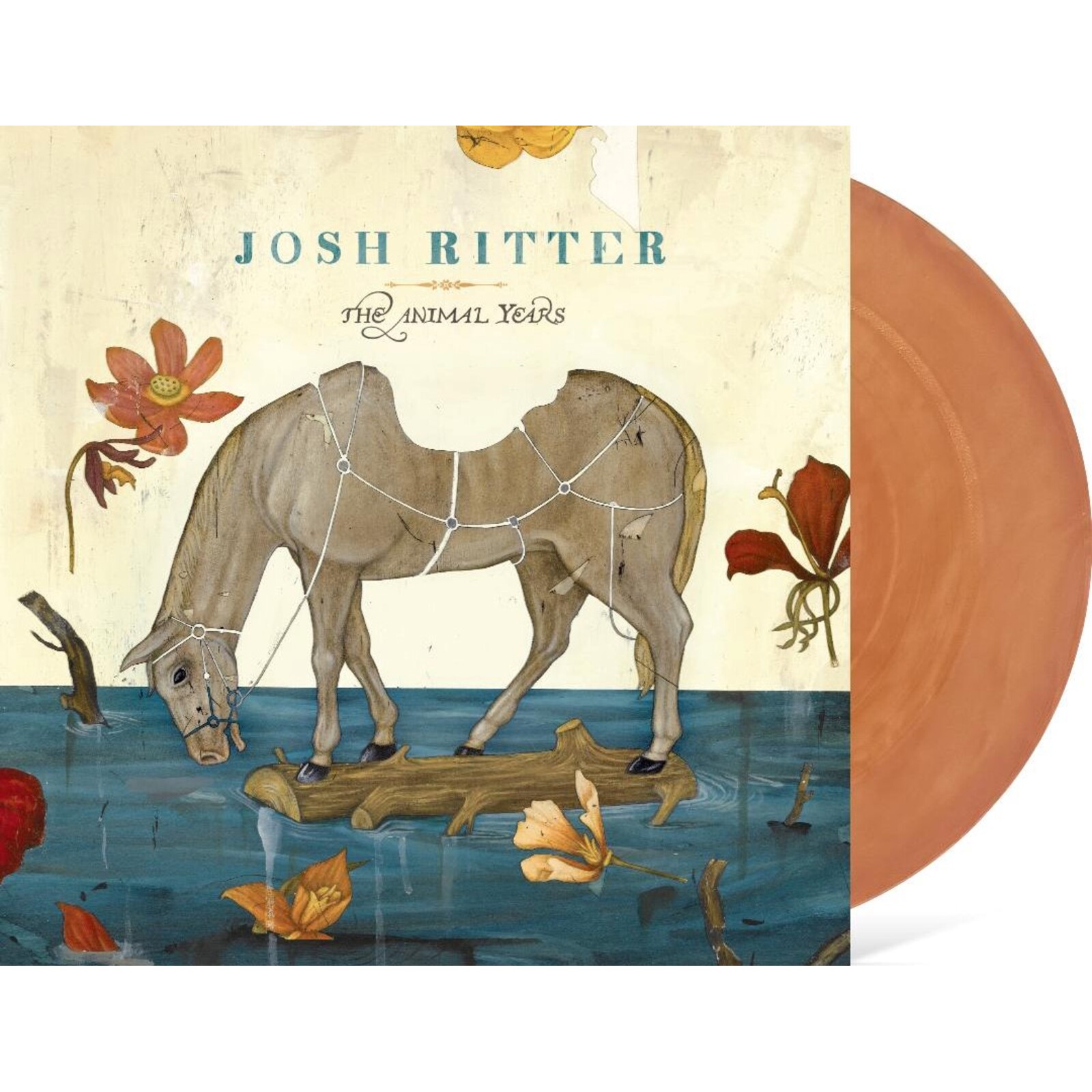 Picture of Josh Ritter - The Animal Years (Rose Champagne Vinyl)