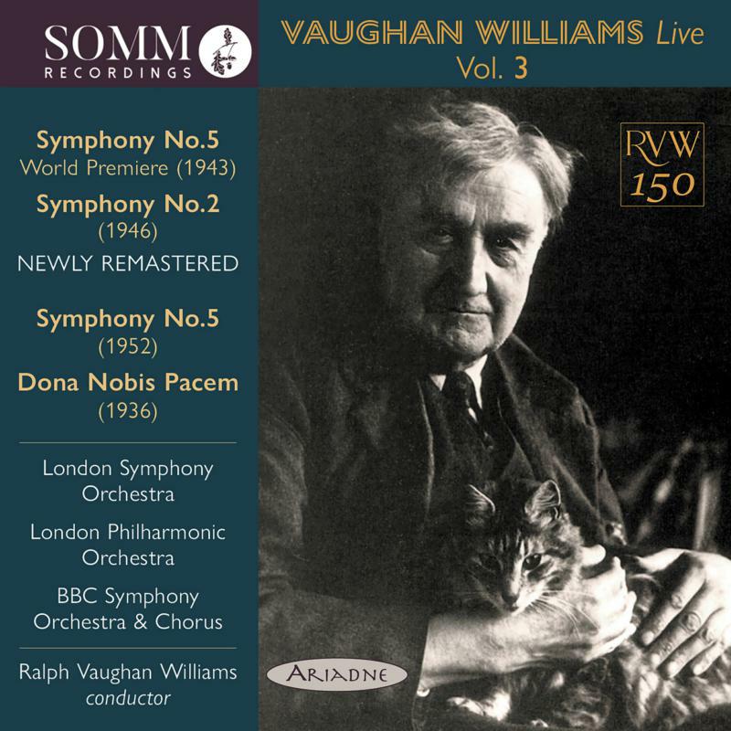 Picture of BBC Symphony Orchestra & Chorus; London Philharmonic Orchestra; London Symphony Orchestra; Ren�e Flynn; Roy Henderson - Ralph Vaughan Williams Live, Vol. 3