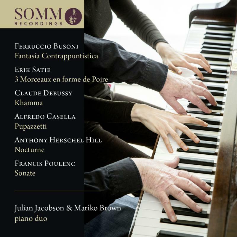 Picture of Julian Jacobson/Mariko Brown - Julian Jacobson & Mariko Brown: Piano Duo