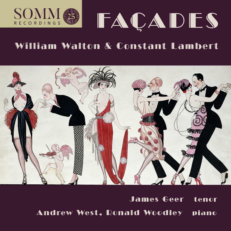 Picture of Woodley/Geer/West - William Walton & Constant Lambert: Fa�ades