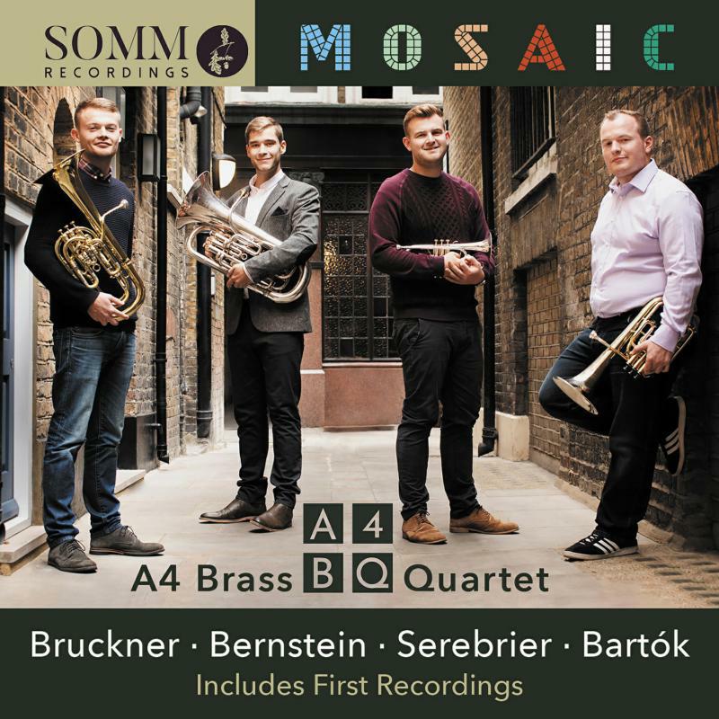 Picture of A4 Brass Quartet - Jos� Serebrier, Leonard Bernstein, Jonathan Bates, B�la Bart�k, Joseph Kosma, Christian Overhead, Percy Grainger Daniel